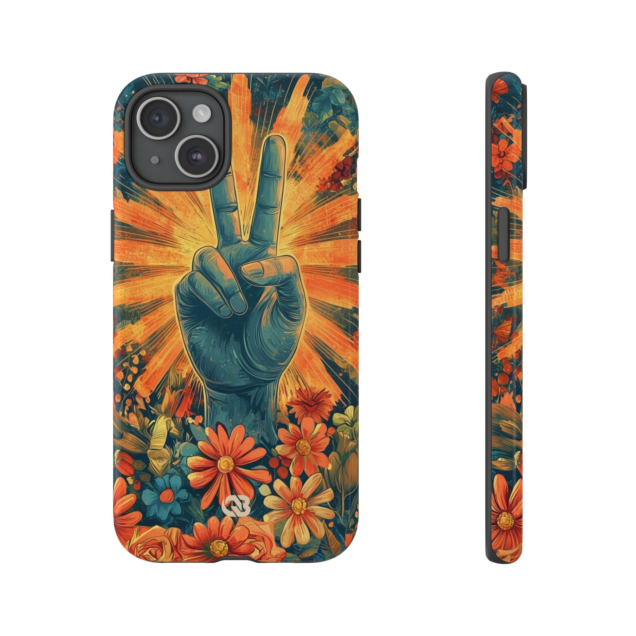 Radiant Peace Bloom · Tough Phone Case for iPhone