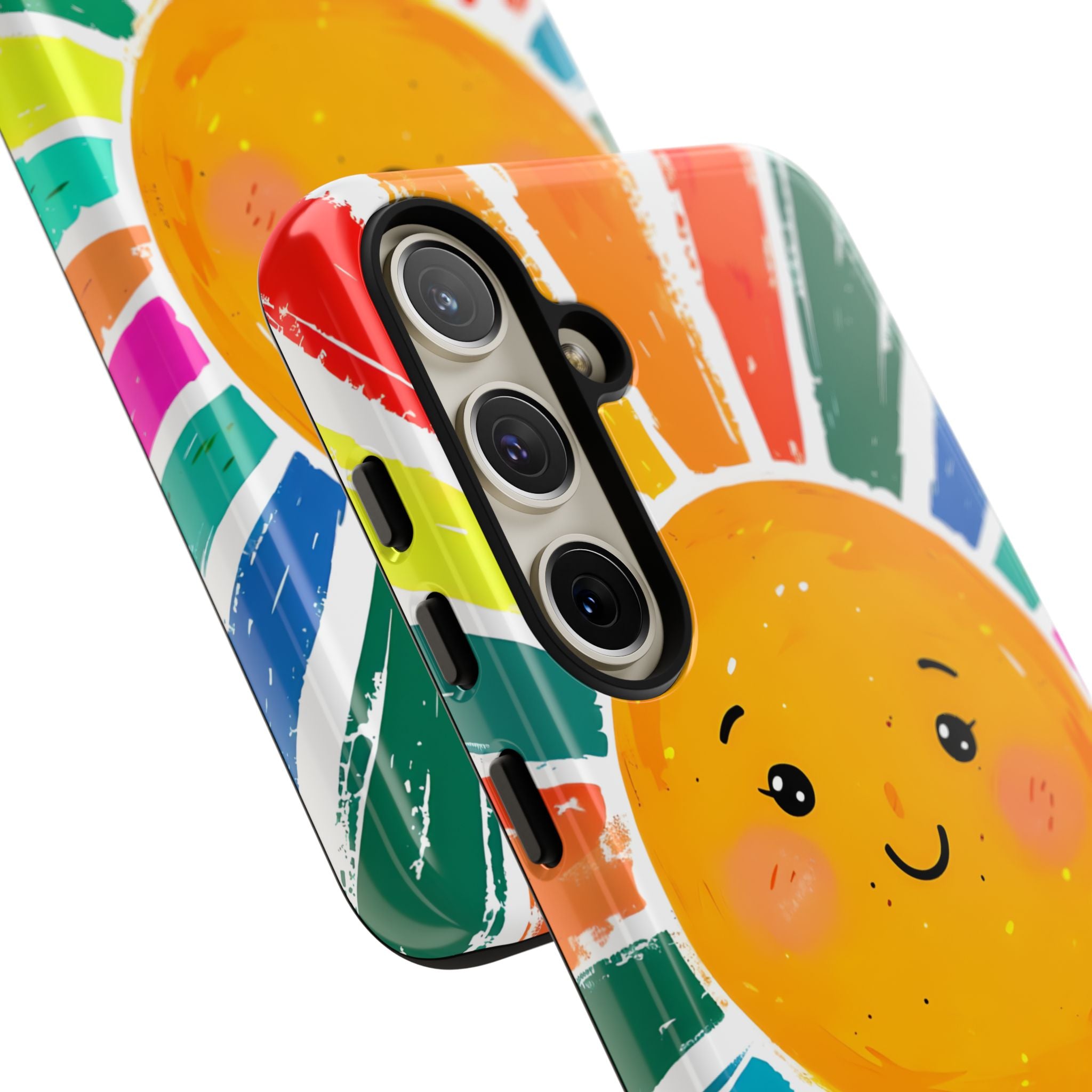 Vibrant Solar Smile · Tough Phone Case for Samsung