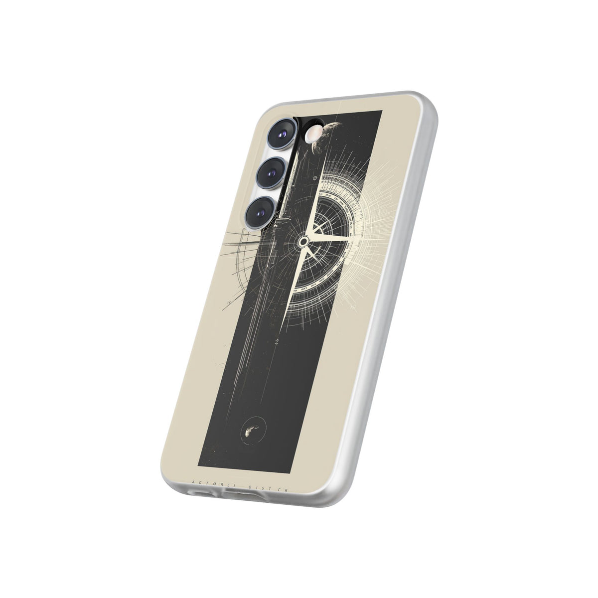 Orbital Meridian · Lite Phone Case for Samsung · Beige