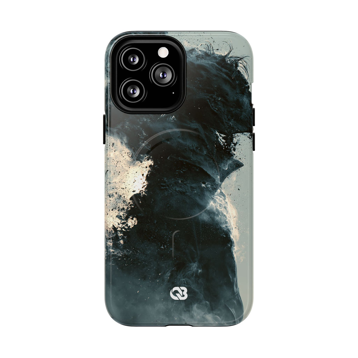Ashen Dissolution · Tough 2.0 Magnetic Phone Case for iPhone · Black
