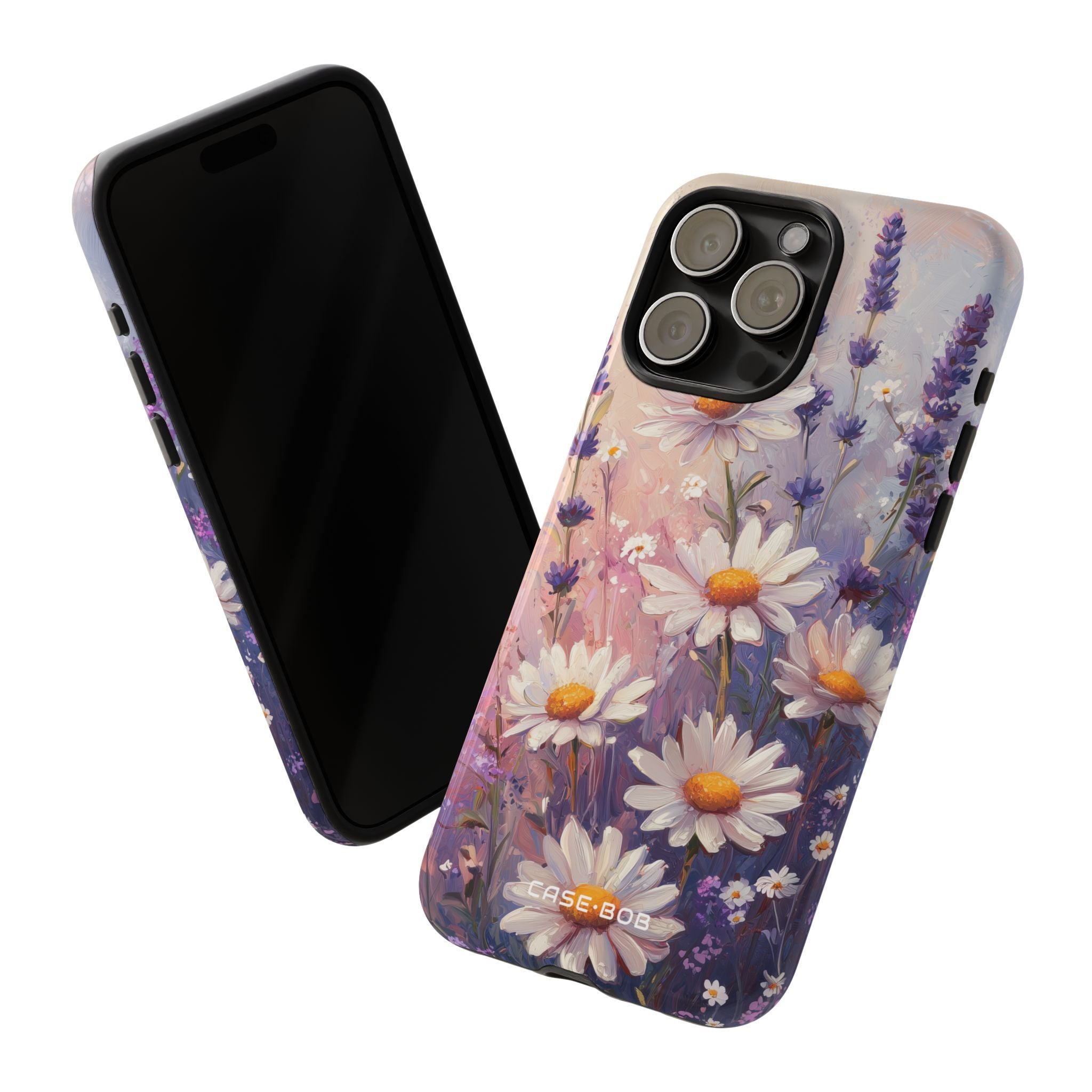 Daisy Lavender Bloom iPhone 15 Pro Max Case - Tough