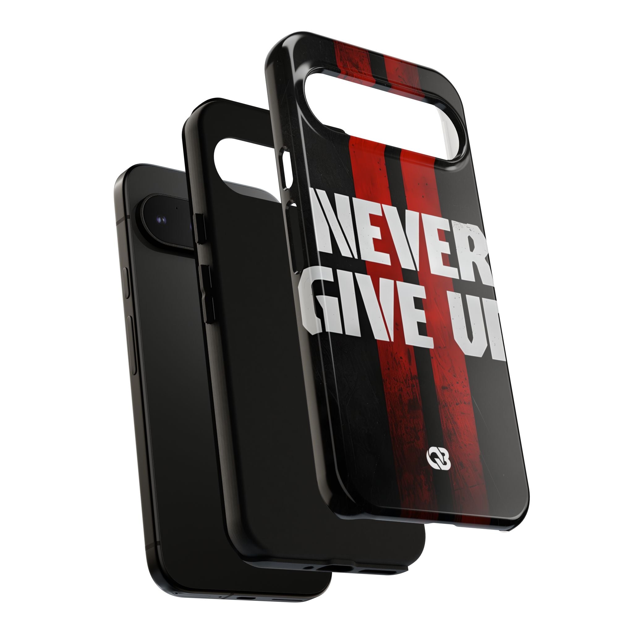 Crimson Grit Resolve · Tough Phone Case for Google Pixel