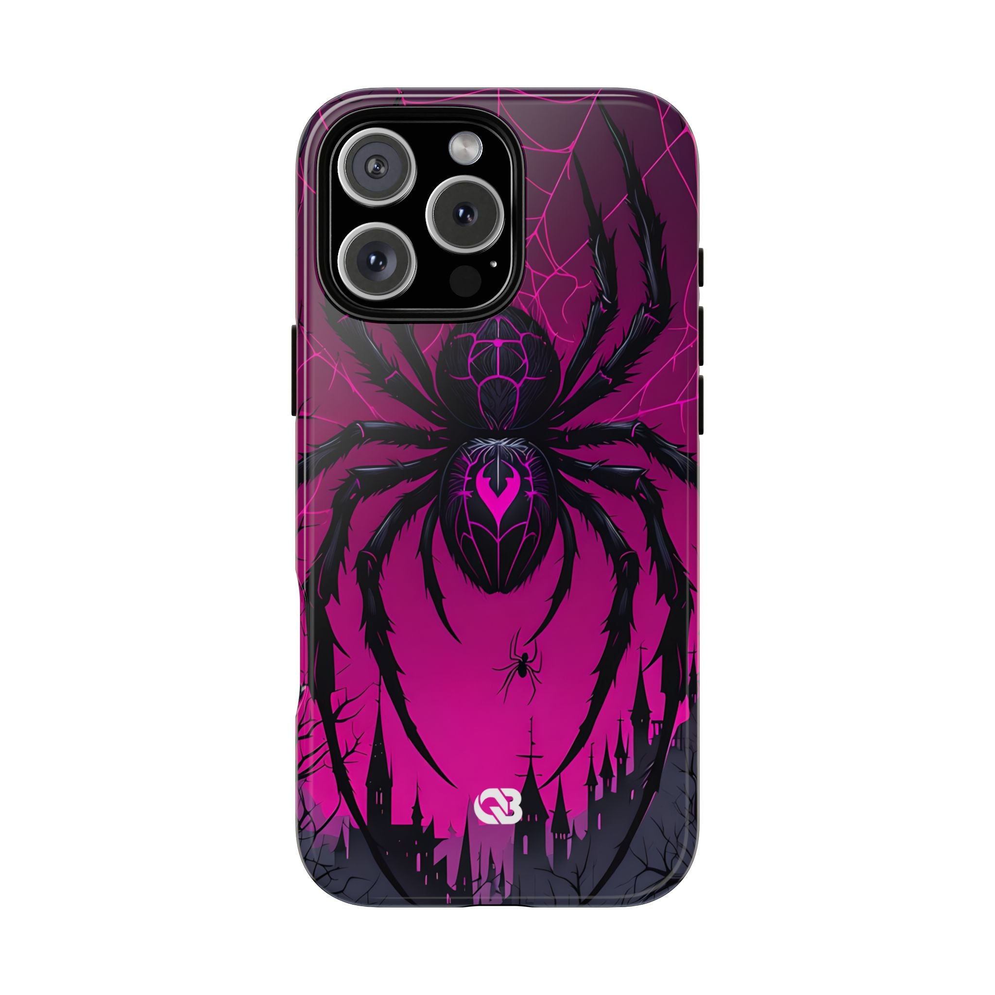 Obsidian Neon Widow · Tough Handyhülle für iPhone