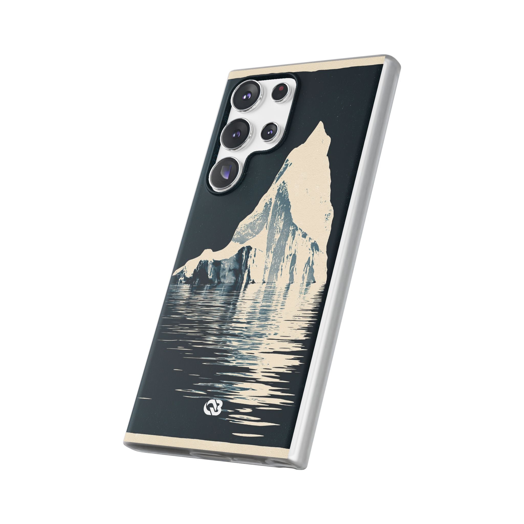 Blue Lite Phone Case for Samsung - Frozen Navy Monolith
