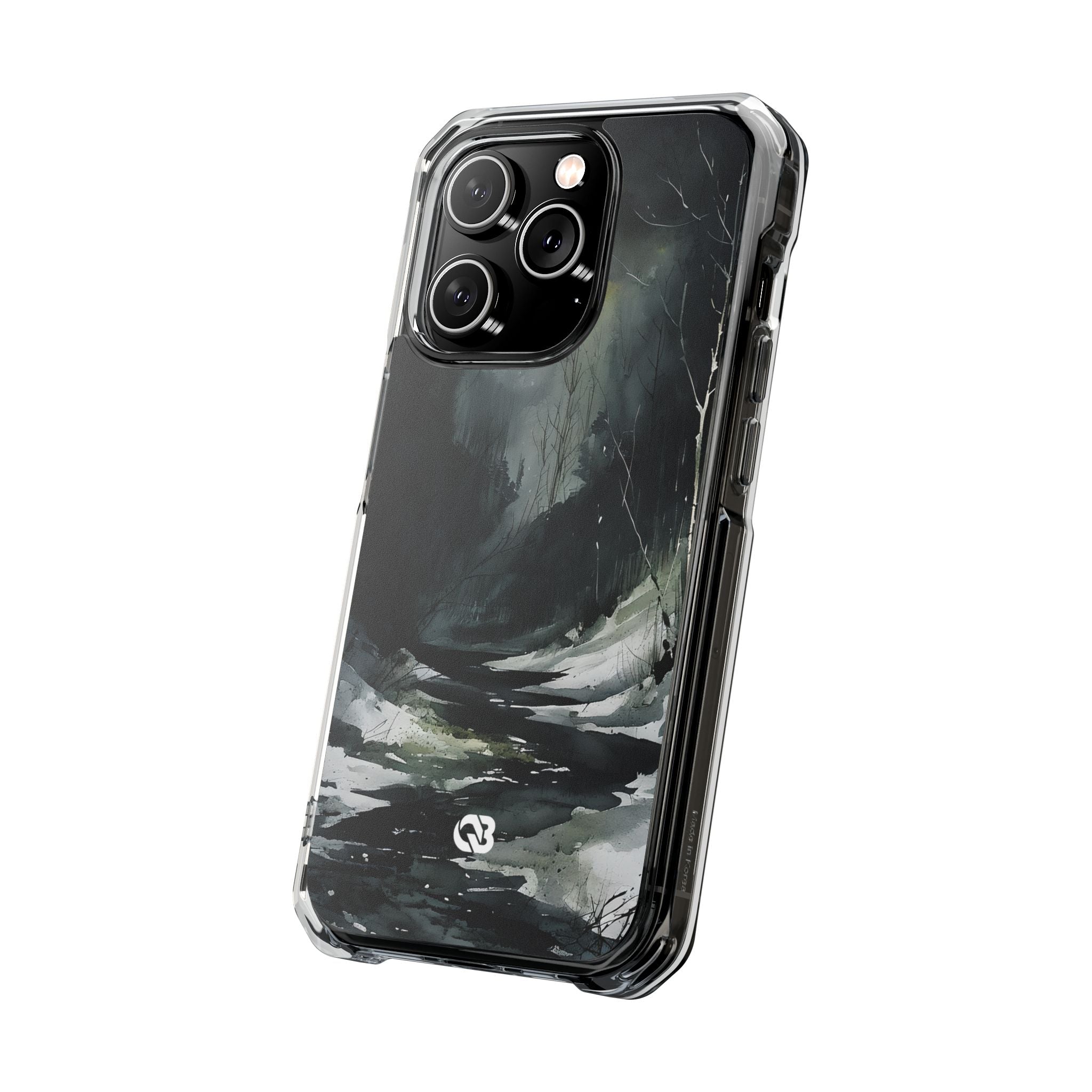 Midnight Winter Hollow · Impact Coque de téléphone pour iPhone · Magsafe