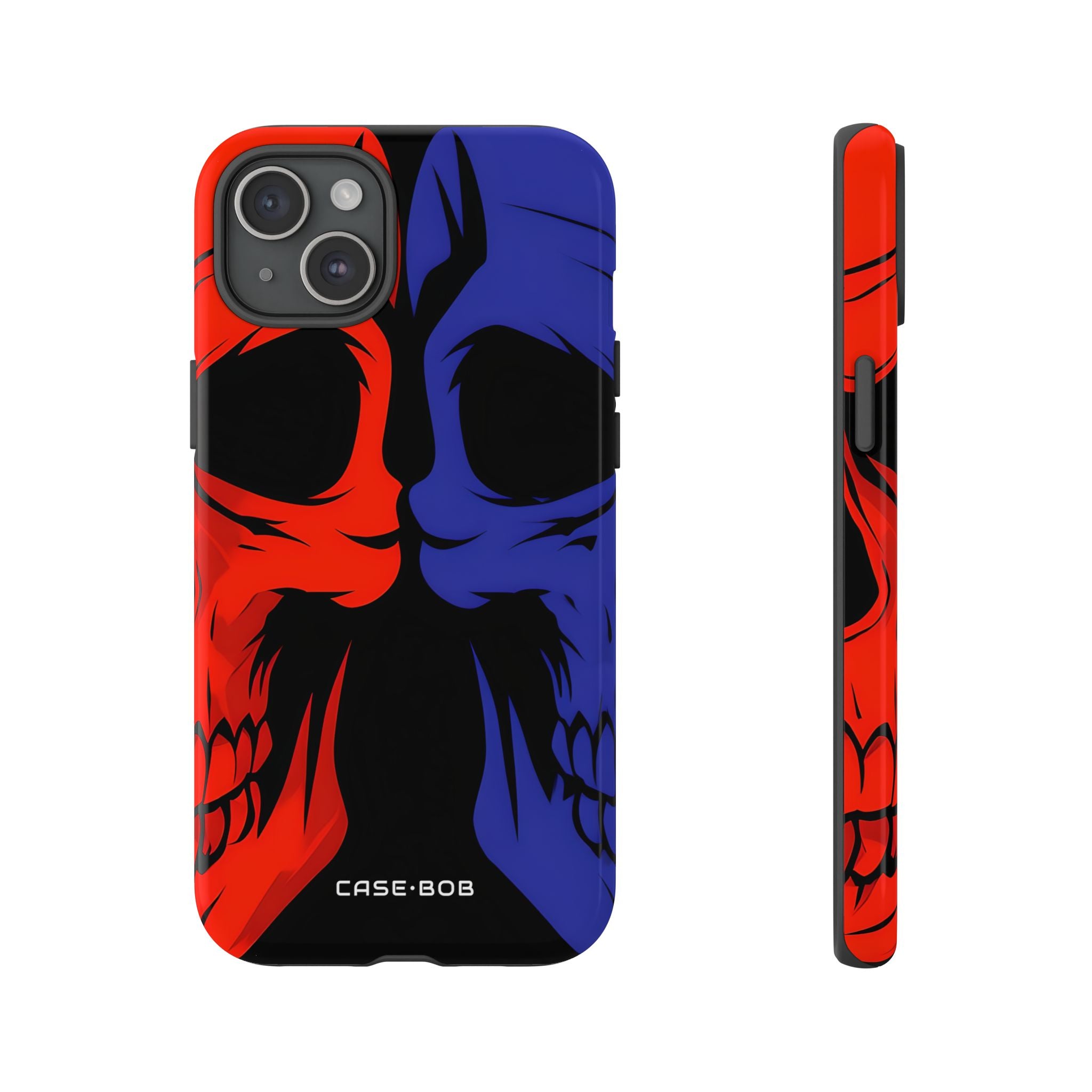Skull Clash iPhone 15 Plus Case - Tough