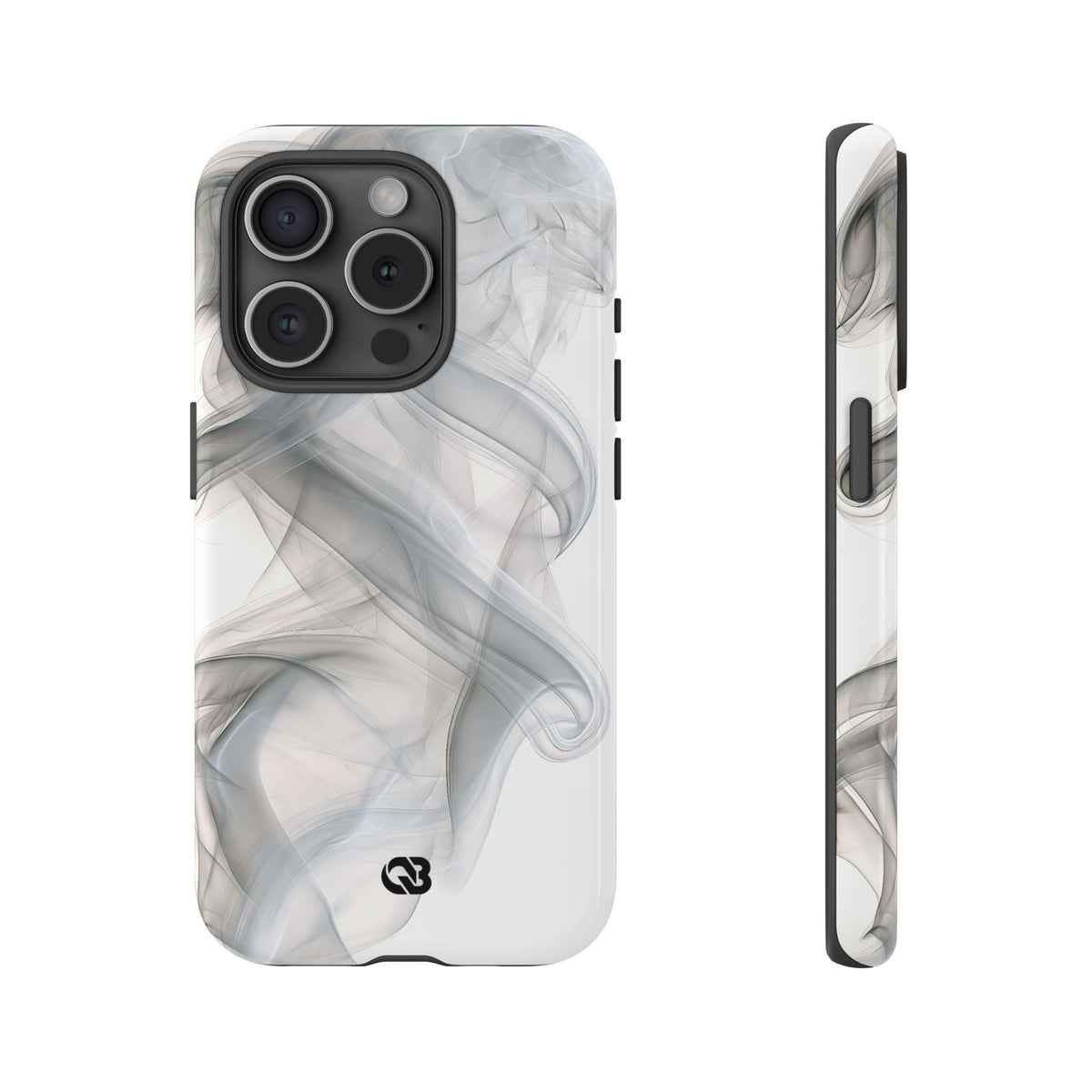 Vapor Noir · Tough Phone Case for iPhone · White