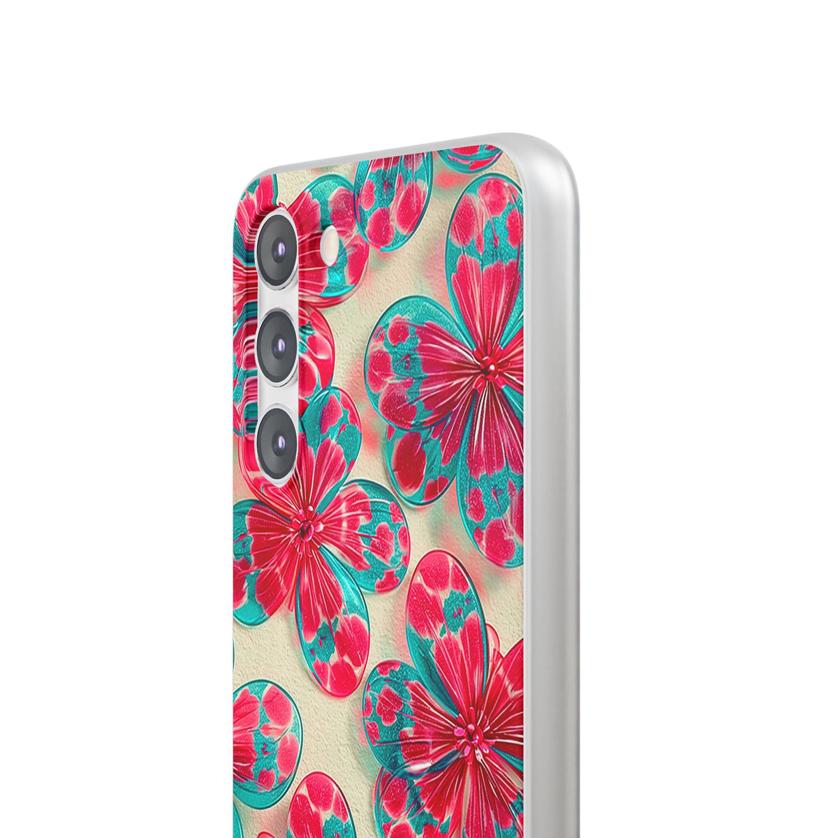Lucite Jelly Bloom · Lite Phone Case for Samsung · Pink