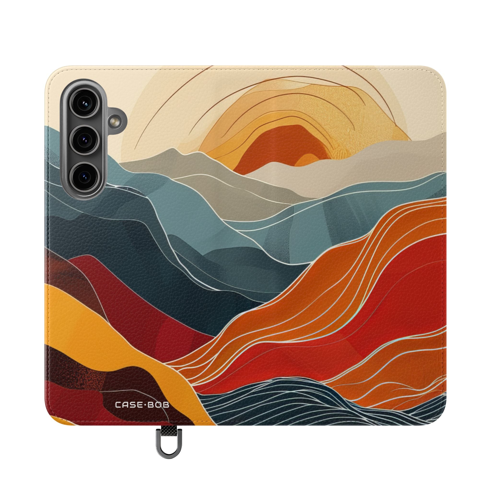 Crimson Hills - Samsung S24 Plus Cover - Pung
