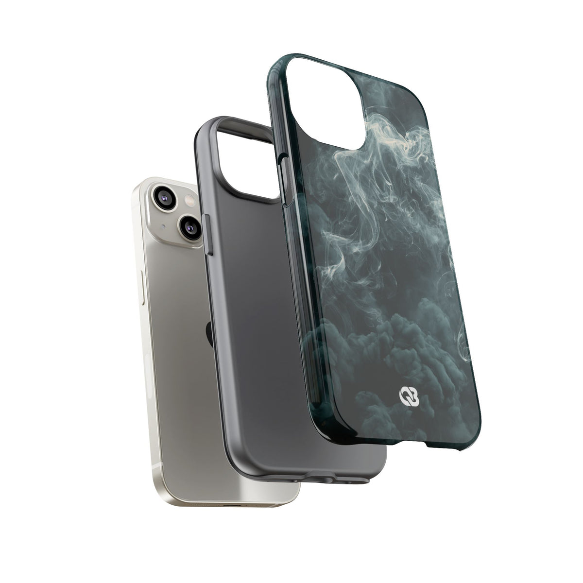 Luminescent Vapor Drift · Tough Phone Case for iPhone · Teal