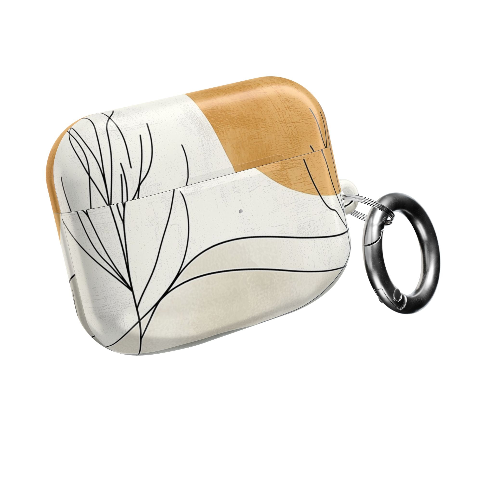 Orange Eclipse Trees - AirPods Case