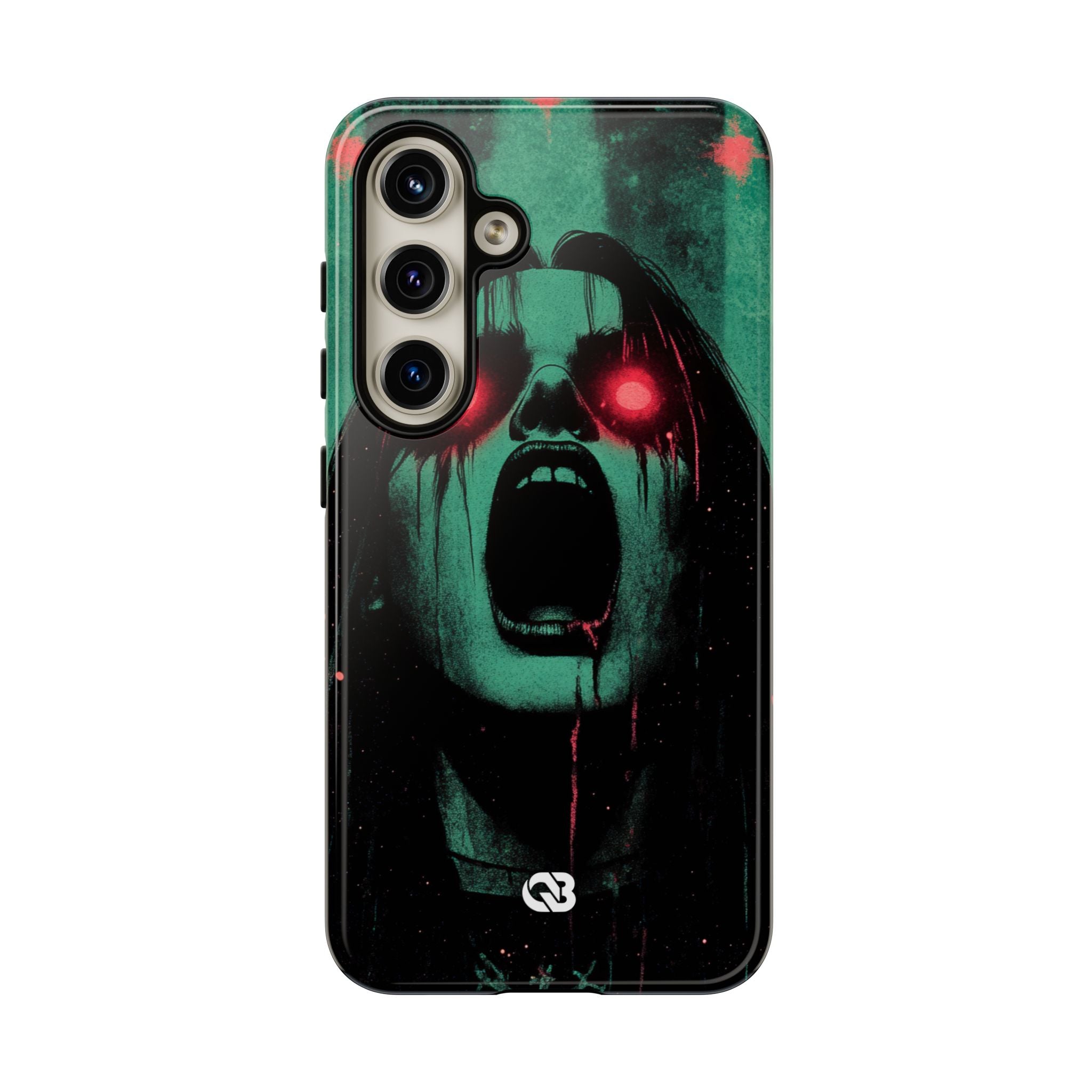 Crimson Emerald Scream · Tough Phone Case for Samsung