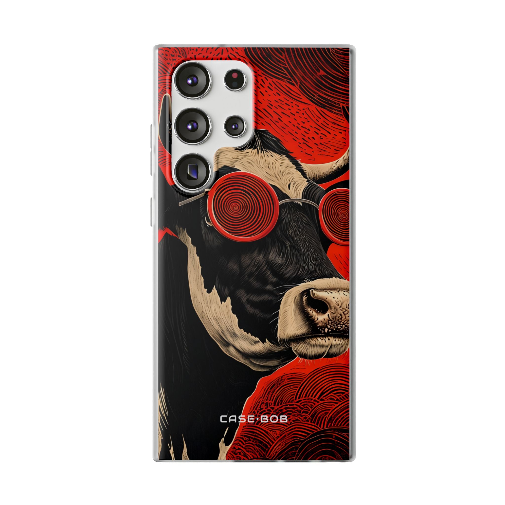 Hypnotic Cow Samsung S23 Ultra Case - Soft