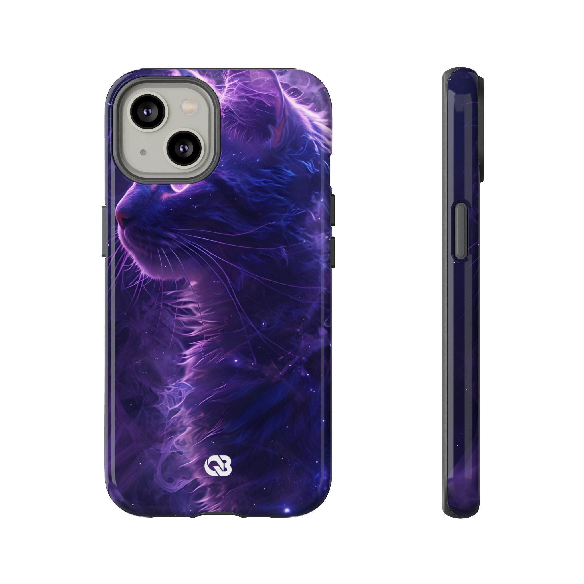 Purple Void Feline · Tough Phone Case for iPhone