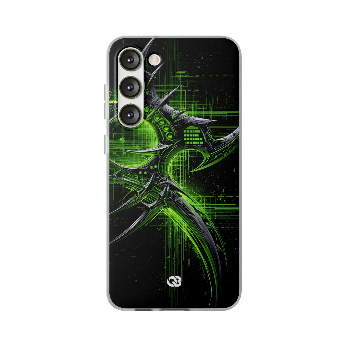 Cyber Sigil Grid · Lite Phone Case for Samsung · Green