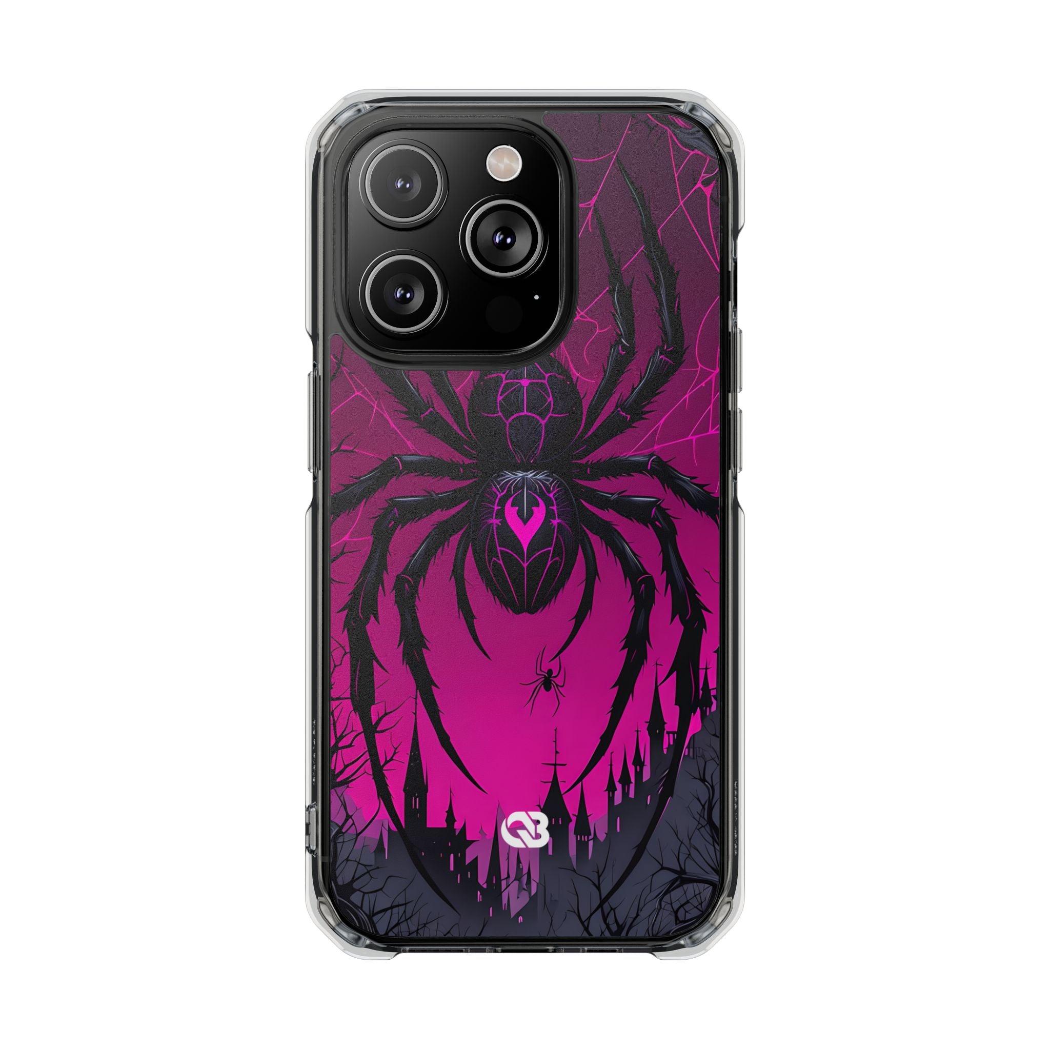 Obsidian Neon Widow · Impact Handyhülle für iPhone · Magsafe