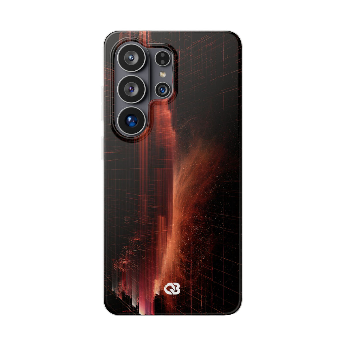 Luminous Monolith · Lite Phone Case for Samsung · Black