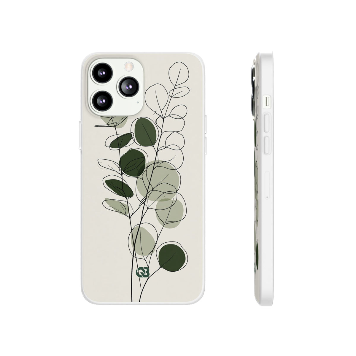 Eucalyptus Foliage Study · Lite Phone Case for iPhone · Green
