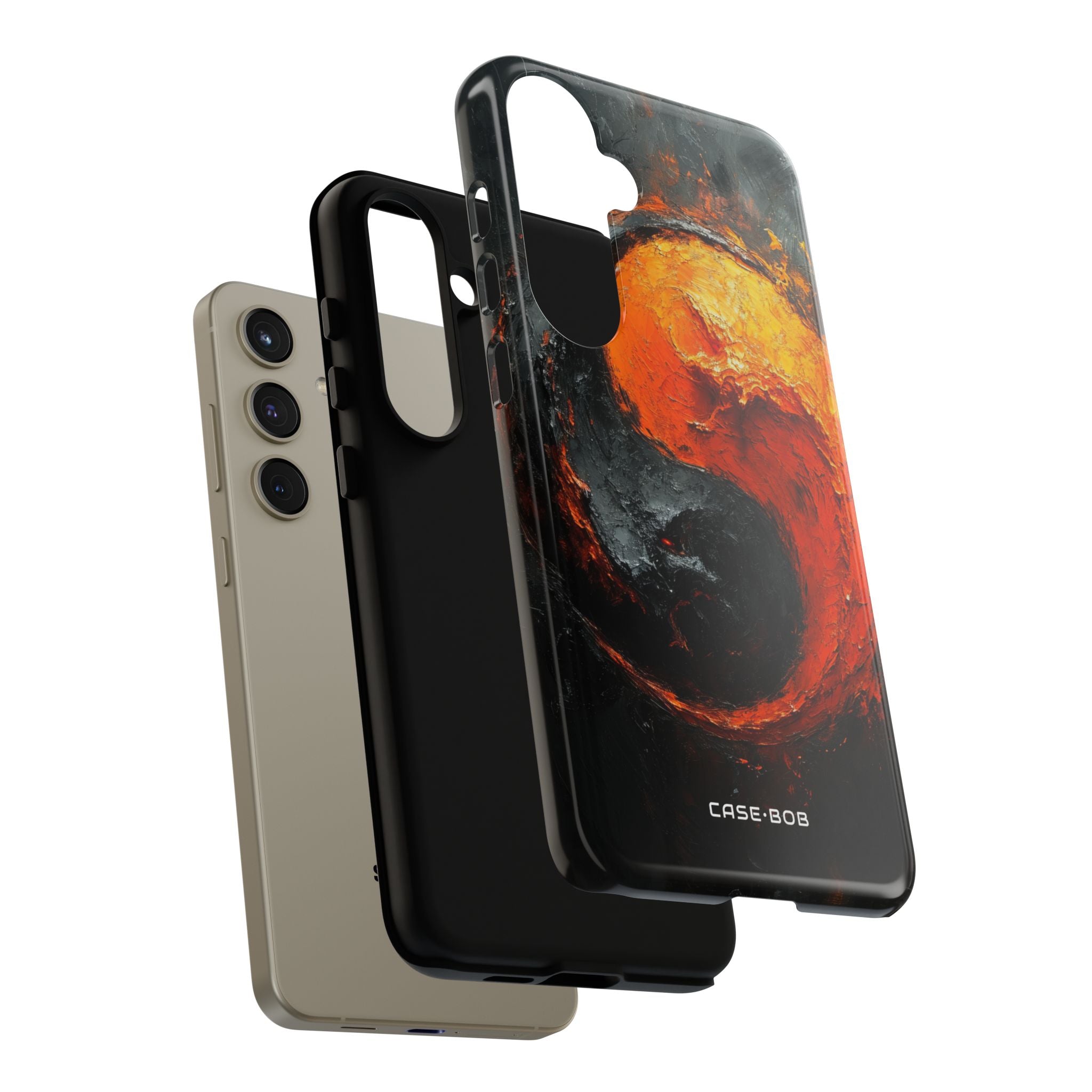 Molten Yin-Yang Samsung S24 Plus Case - Tough