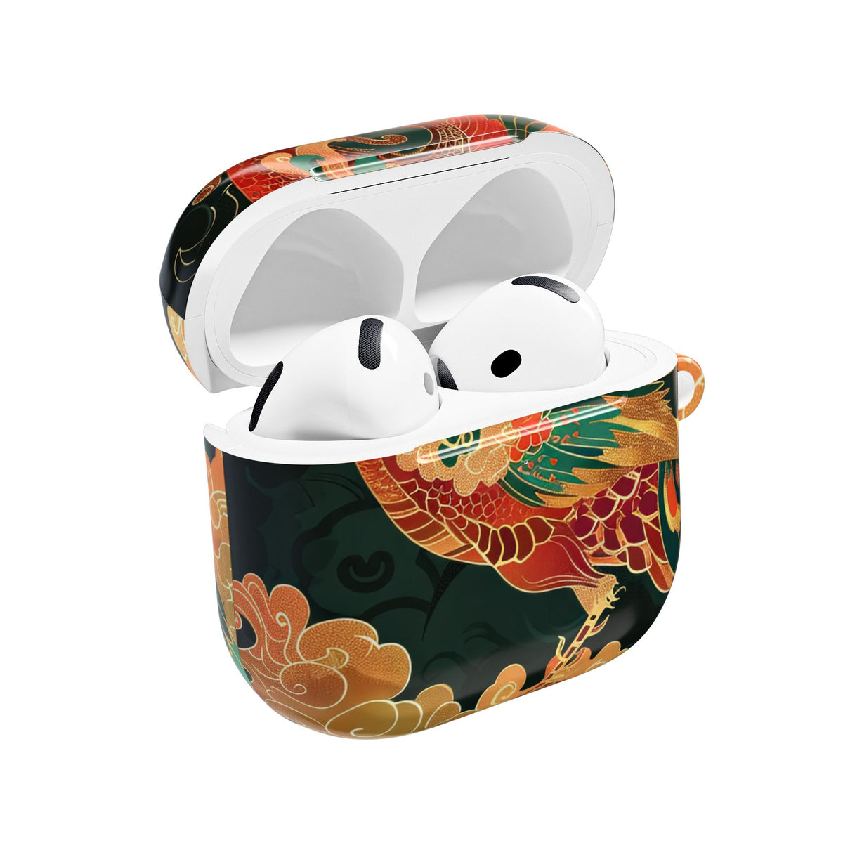 Imperial Phoenix Ascent · Hard Case for AirPods & AirPods Pro · Red