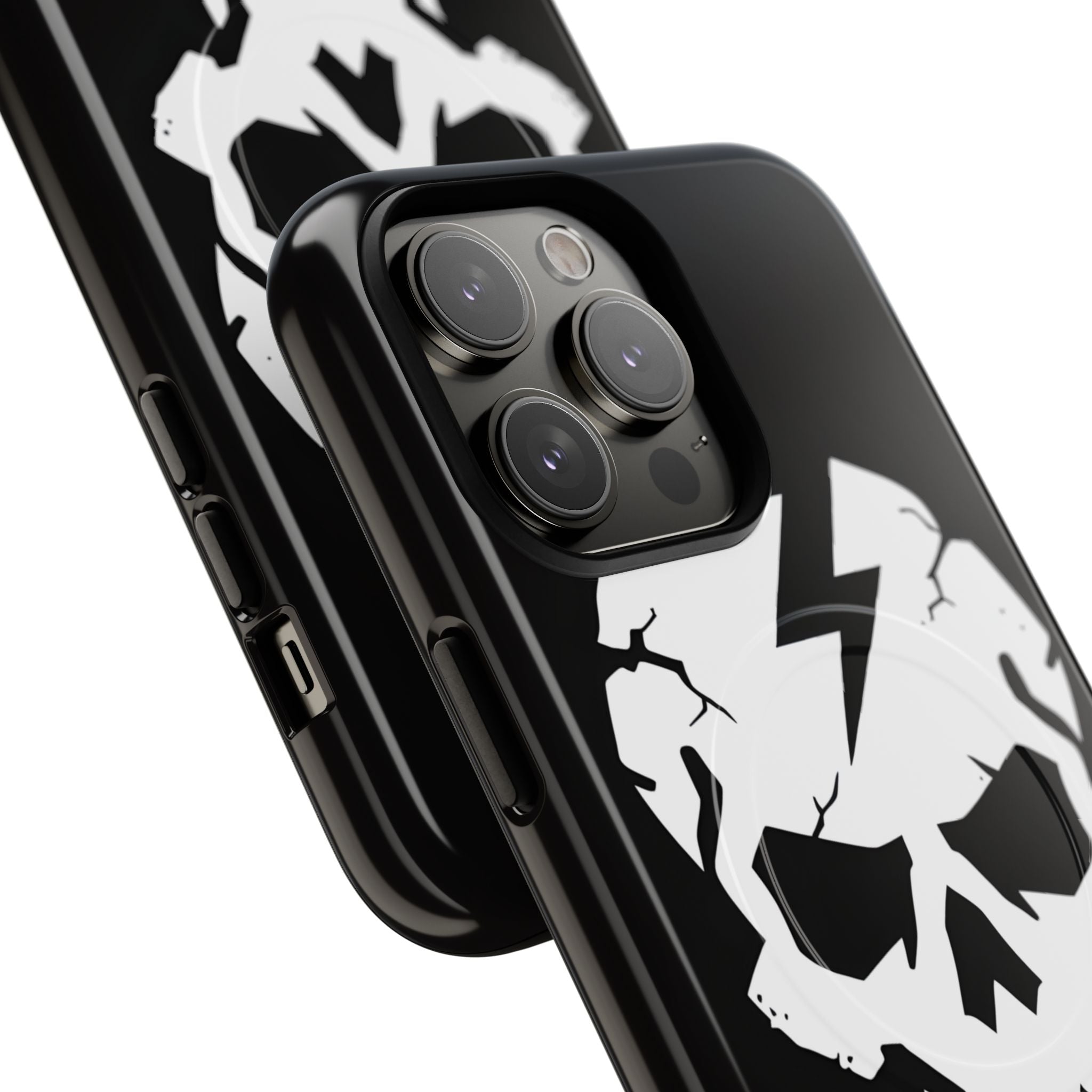 Lightning Skull iPhone 14 Pro Max - Kova+ suojakotelo