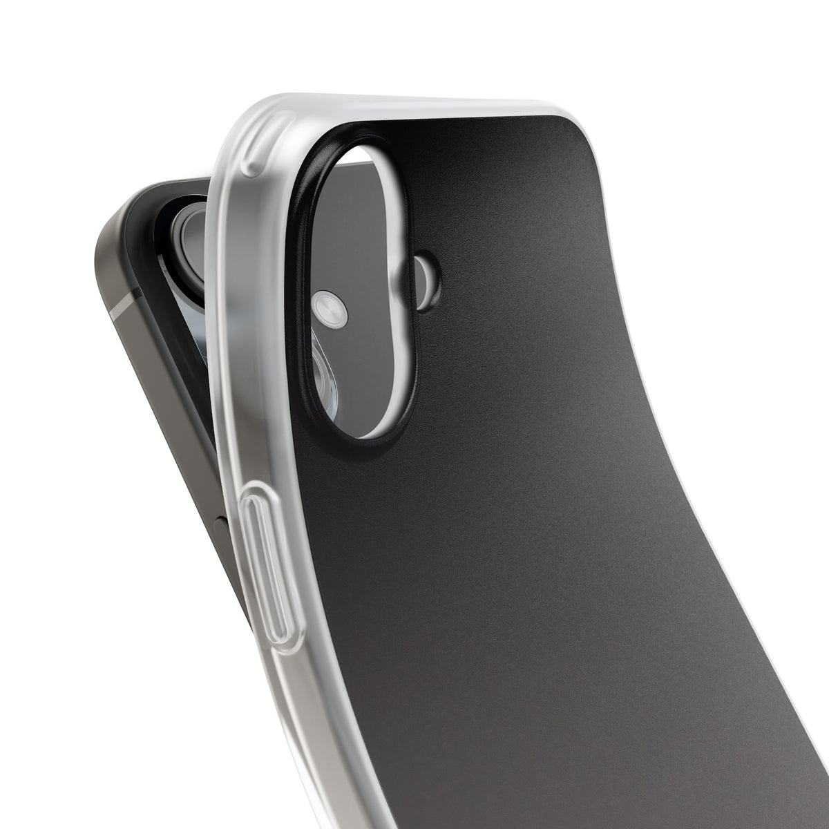 Obsidian Fade · Lite Phone Case for iPhone · Black
