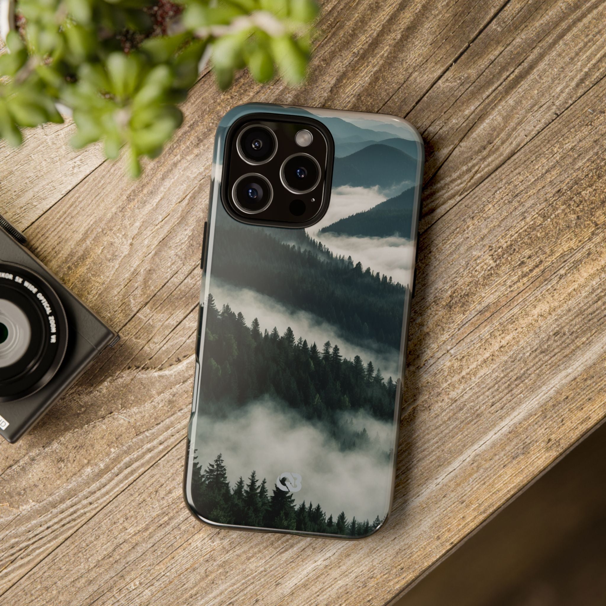 Misty Pine Peaks · Tough Phone Case for iPhone