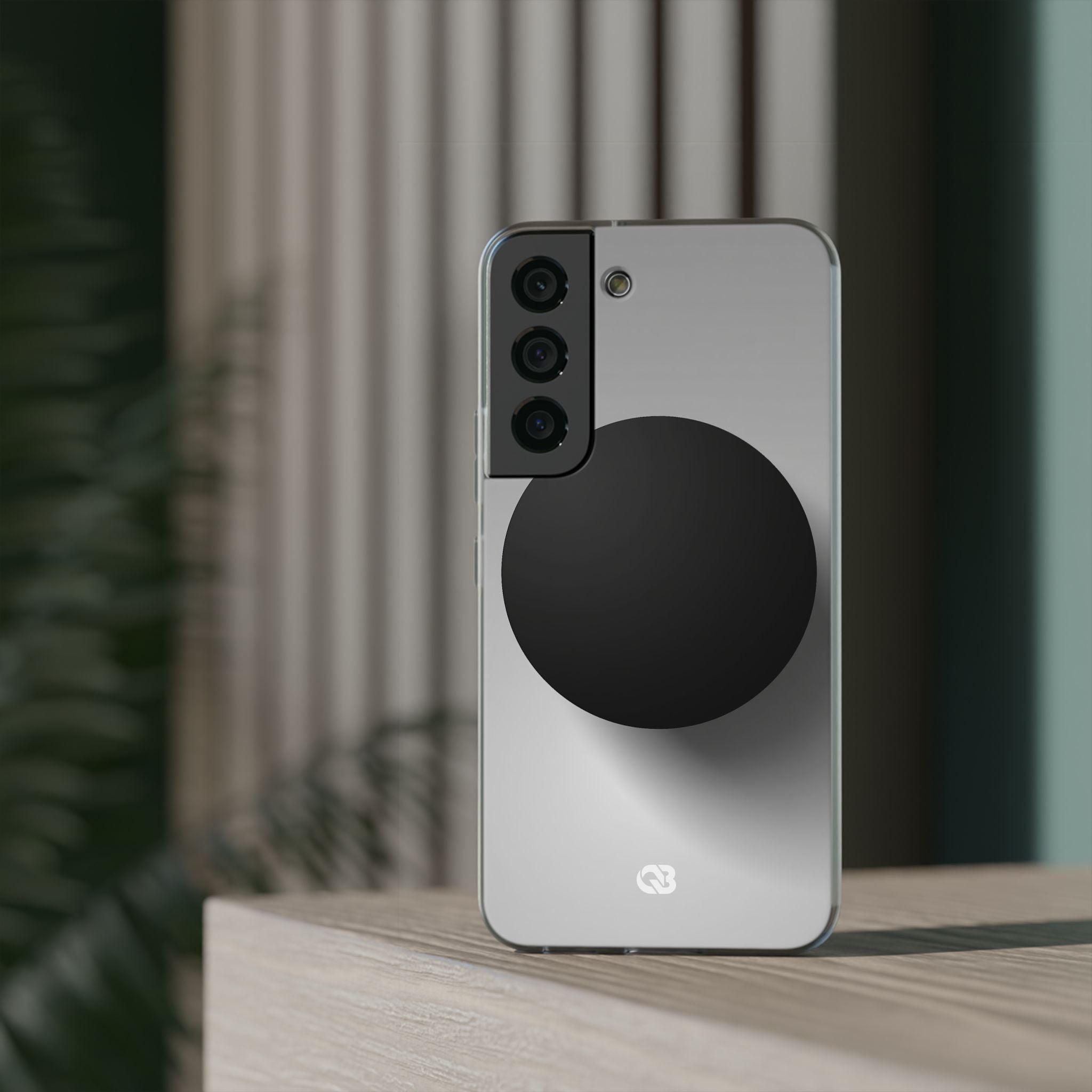 Grey Lite Phone Case for Samsung - Matte Onyx Sphere