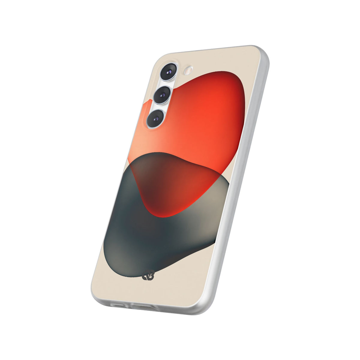 Translucent Crimson Form · Lite Phone Case for Samsung · Red