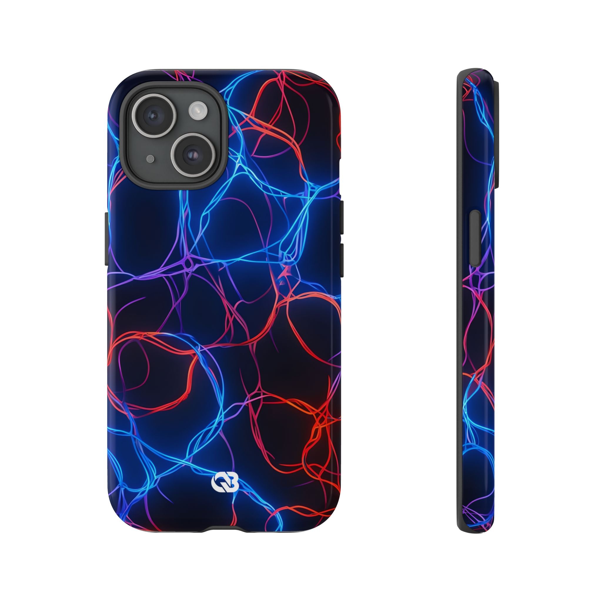 Electric Synapse Glow · Tough Handyhülle für iPhone