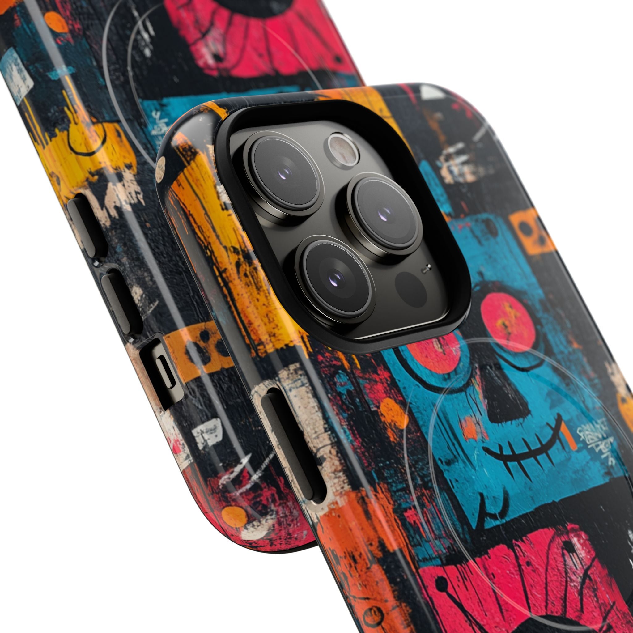 Blue Stitch Smile iPhone 14 Pro Case - Tough+