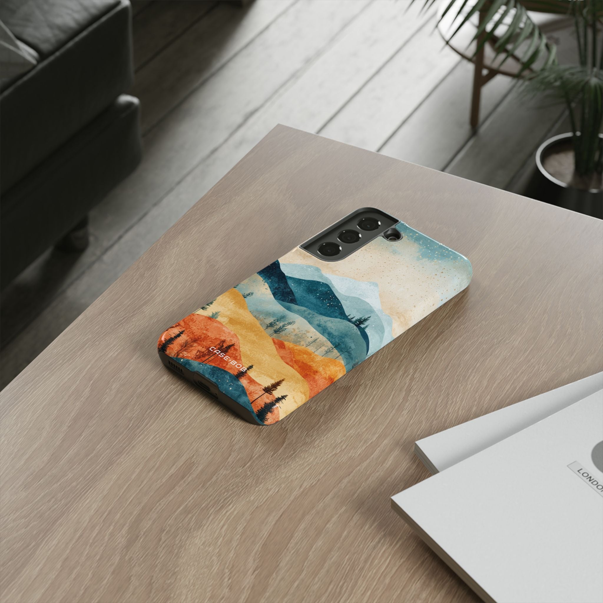 Månebelyste Bjerge Samsung S22 Cover - Tough
