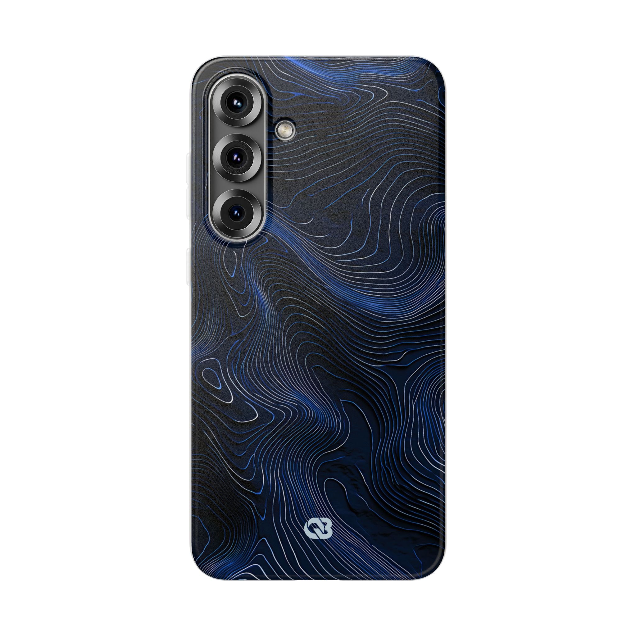 Blue Lite Phone Case for Samsung - Cobalt Contour Ridge