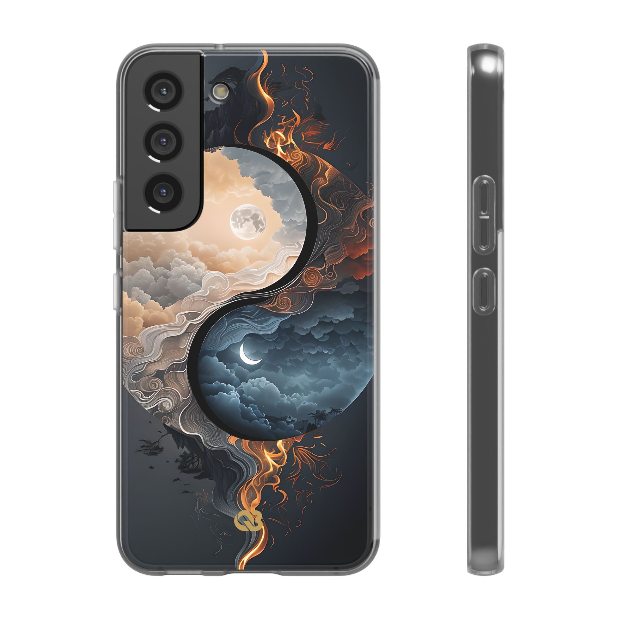 Lunar Fire Balance · Soft Mobilskal för Samsung