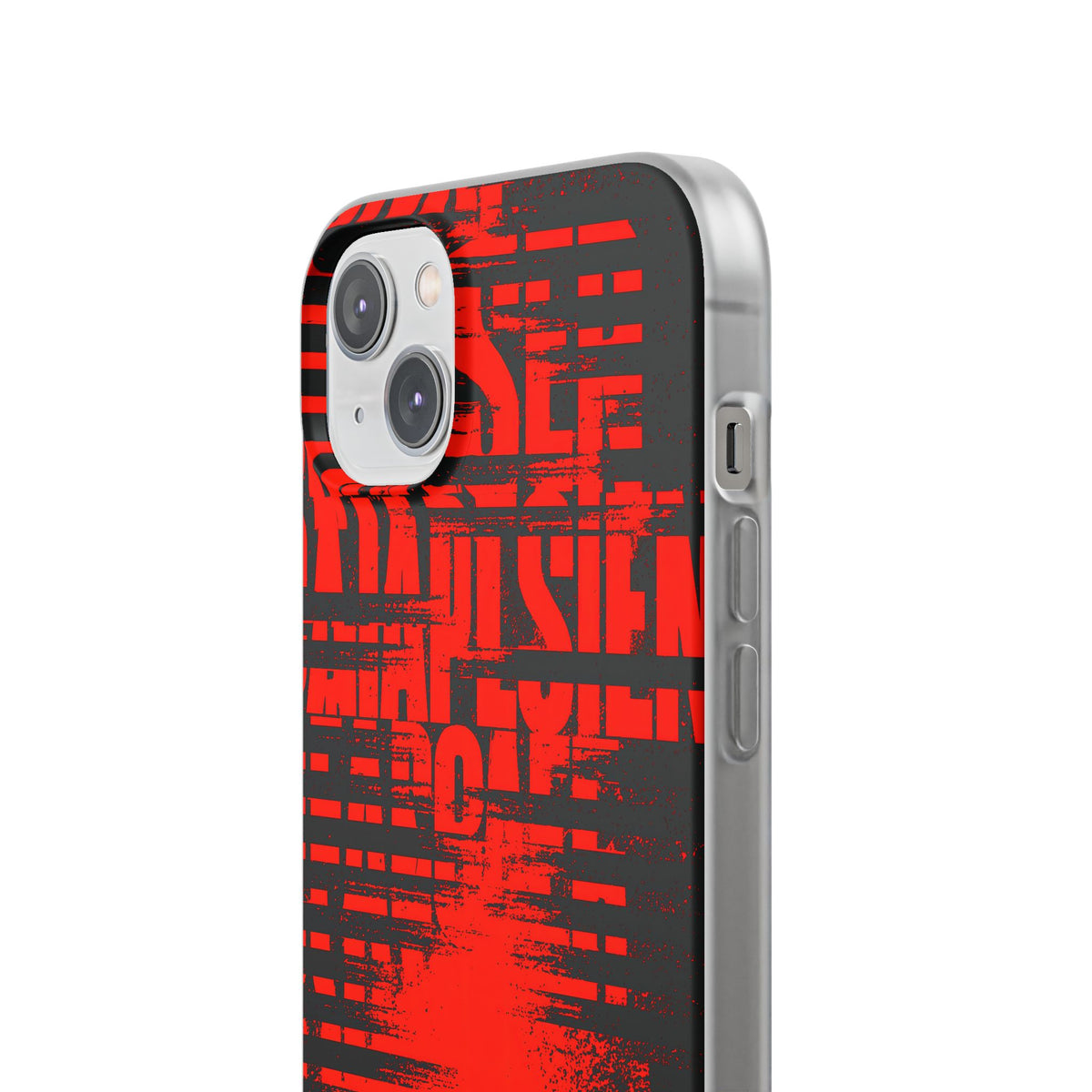 Crimson Redaction · Lite Phone Case for iPhone · Black