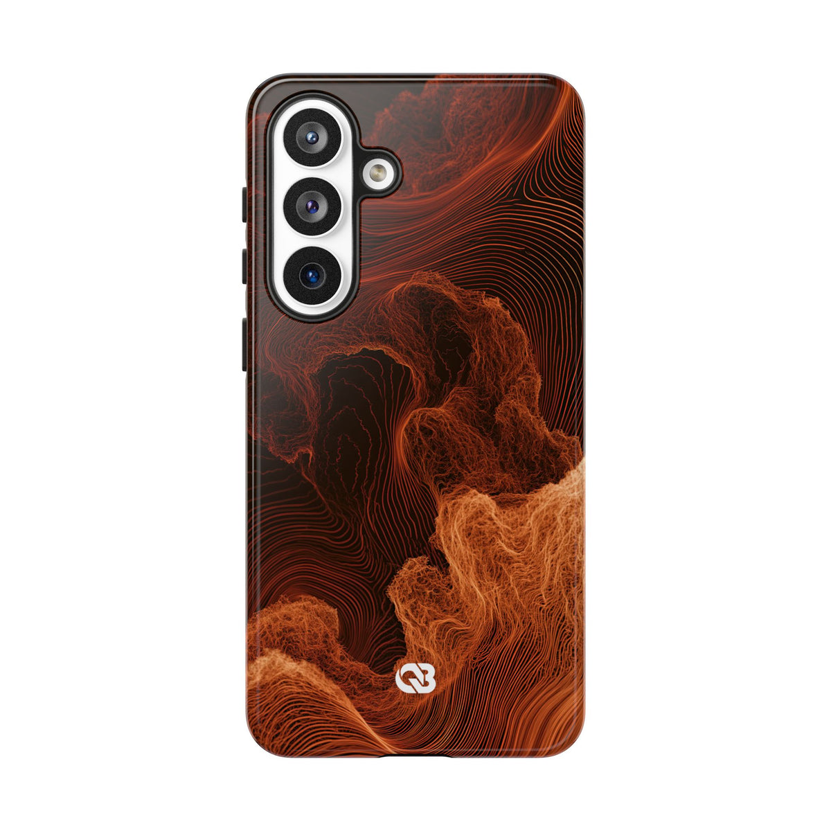 Amber Filament · Tough Phone Case for Samsung · Orange