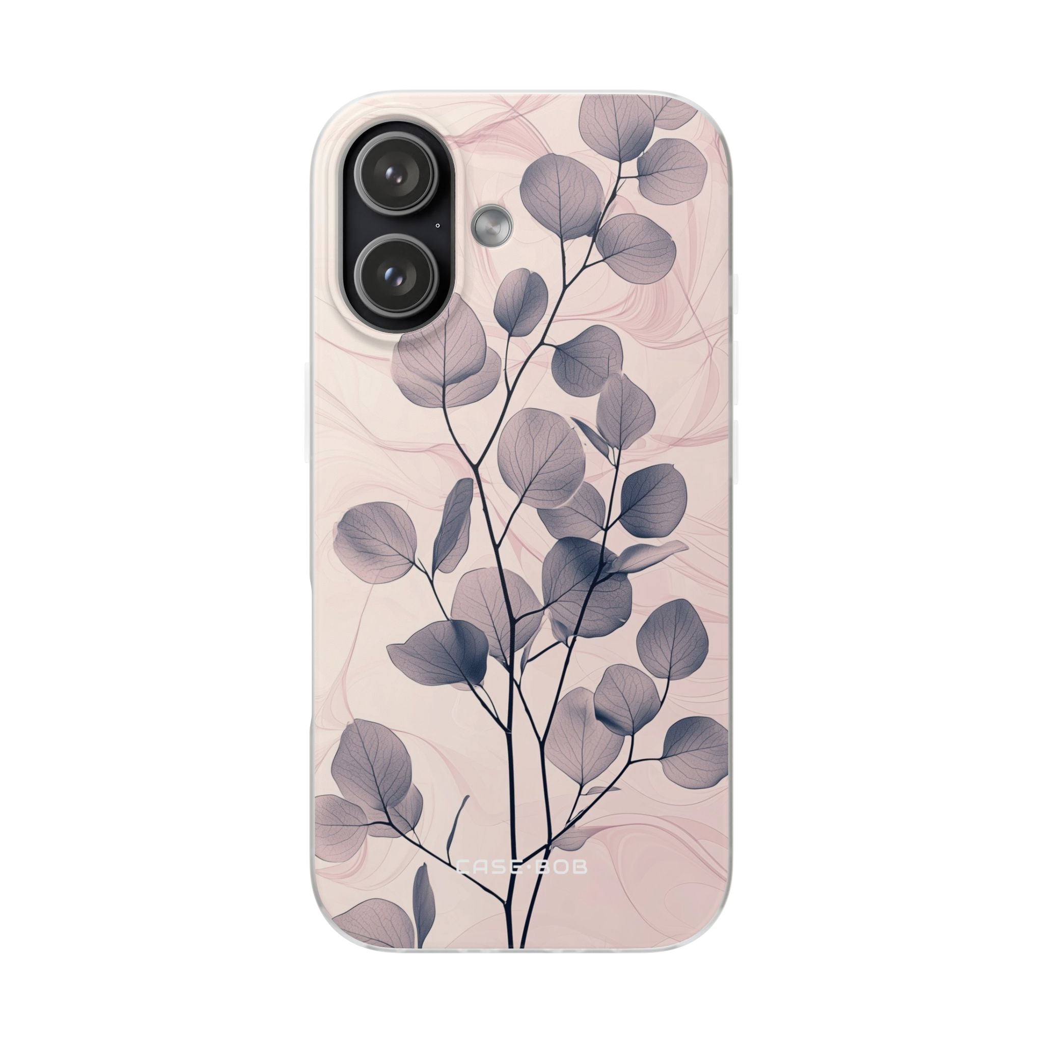 Veined Leaf Whisper iPhone 17 Case - Soft - CASE•BOB