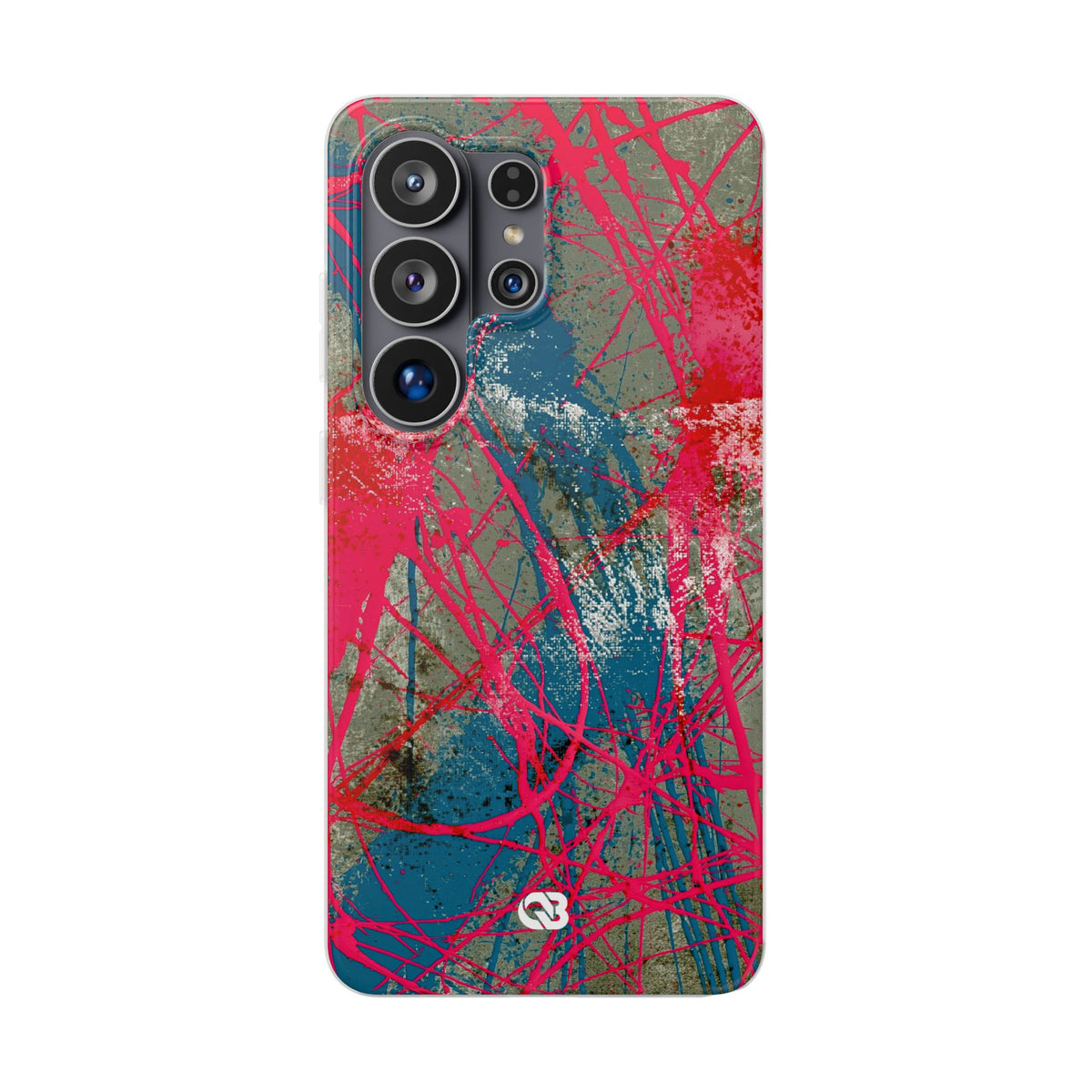 Neon Static Drip · Lite Phone Case for Samsung · Pink
