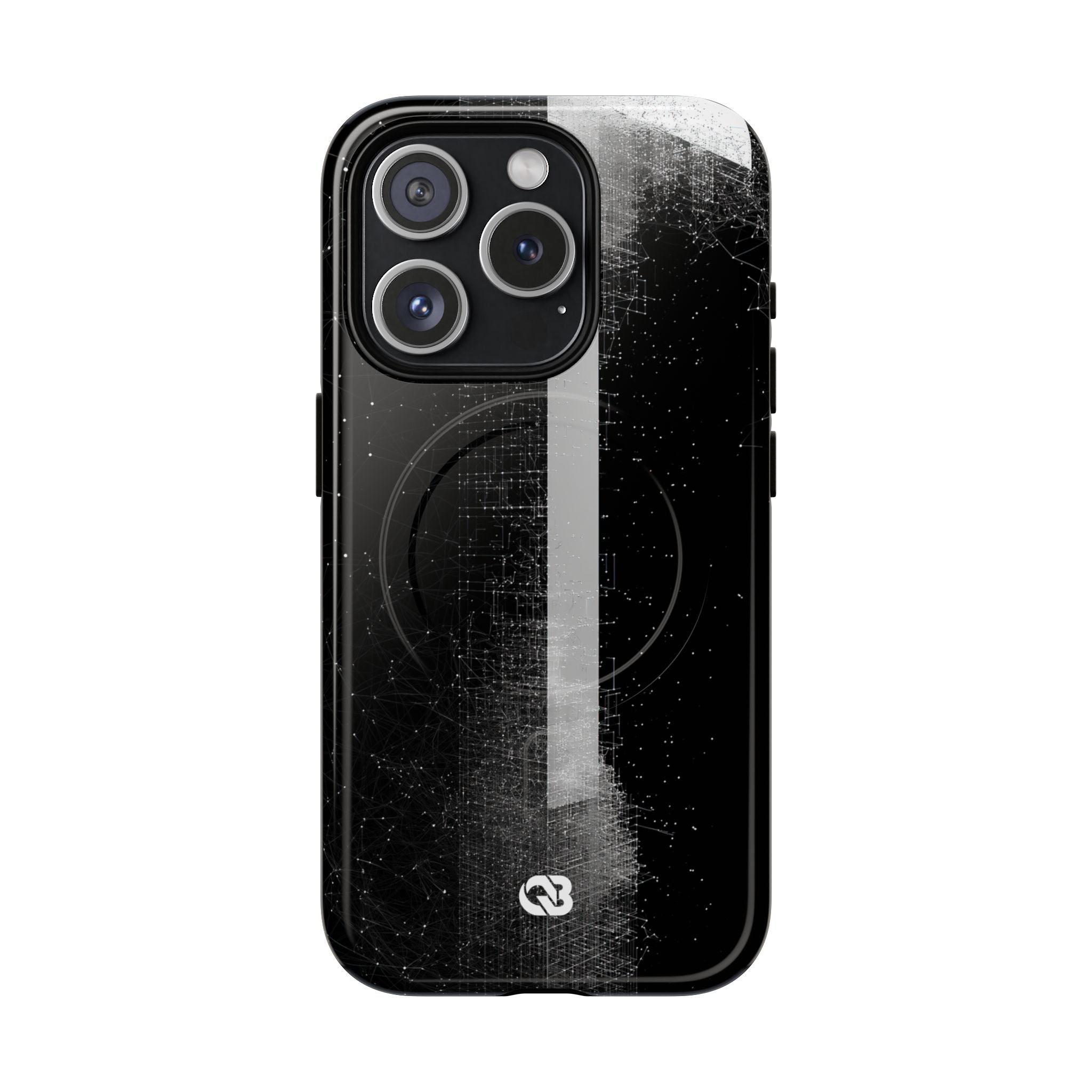 Black Tough 2.0 Magsafe Phone Case for iPhone - Vector Core Monolith