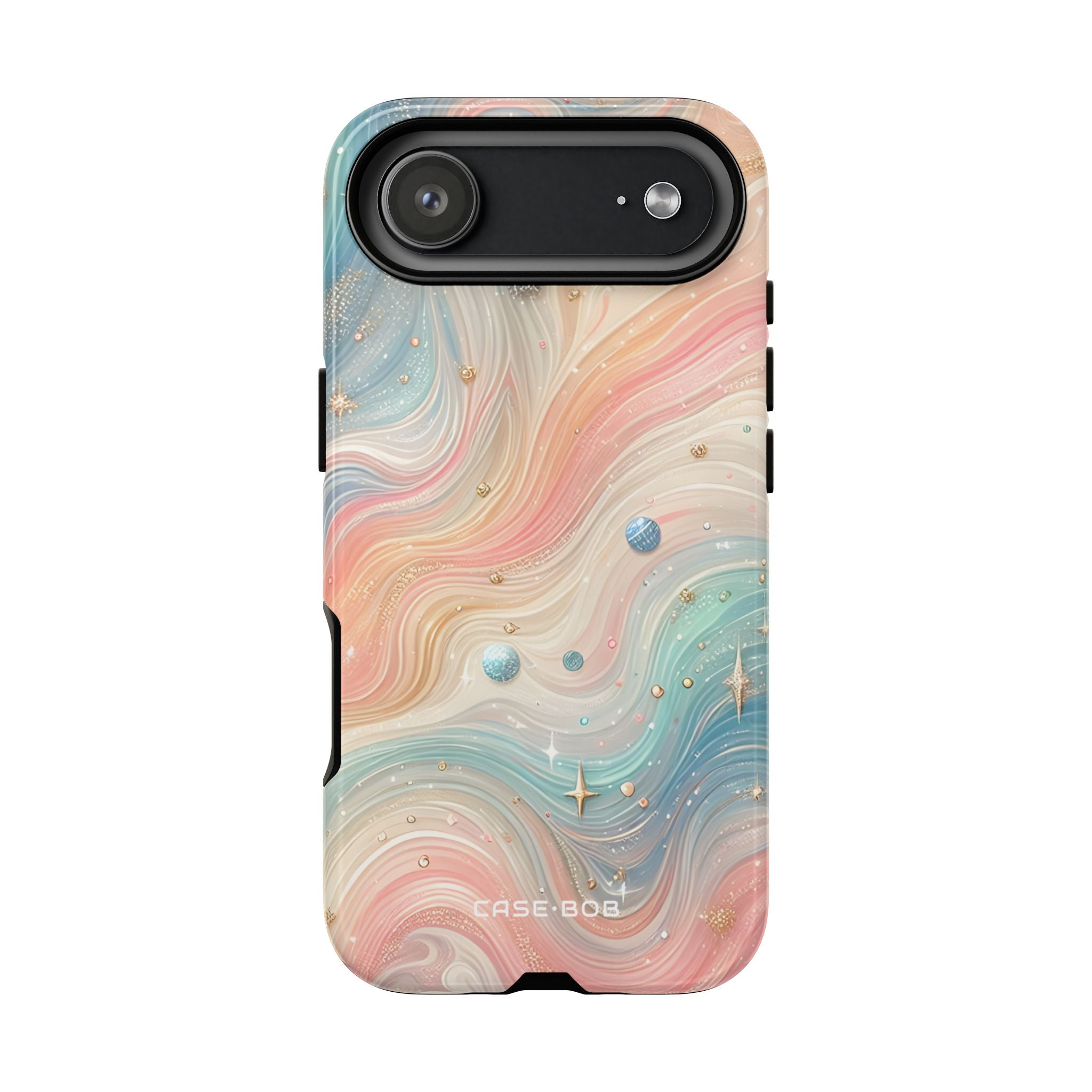 Iridescent Swirls iPhone 17 Air Case - Tough - CASE•BOB