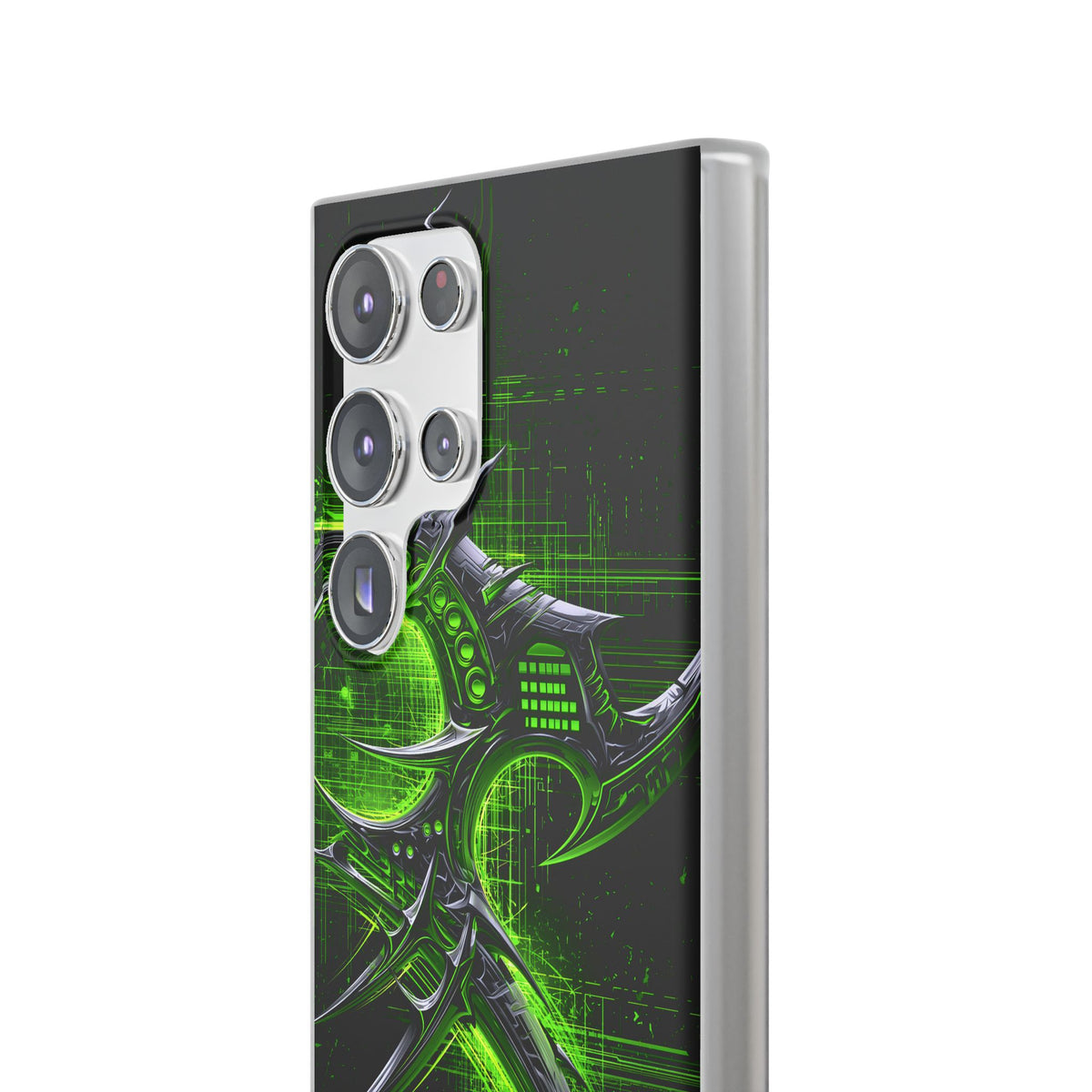 Cyber Sigil Grid · Lite Phone Case for Samsung · Green