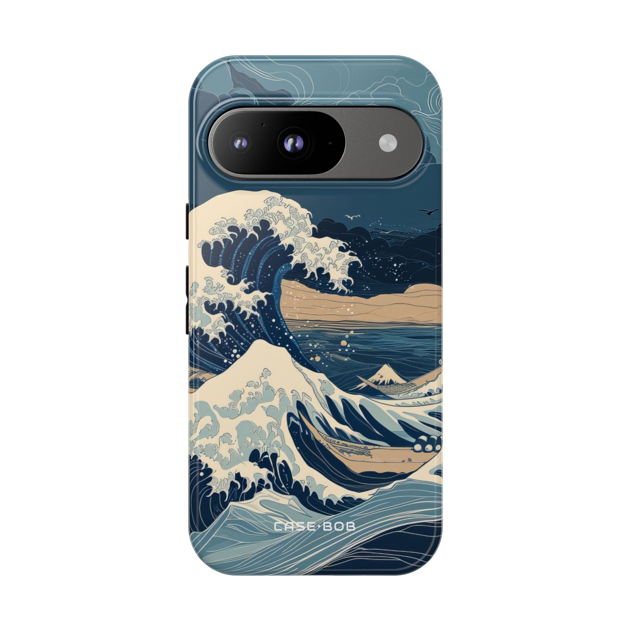 Cresting Blaue Welle Google Pixel 9 Case - Tough