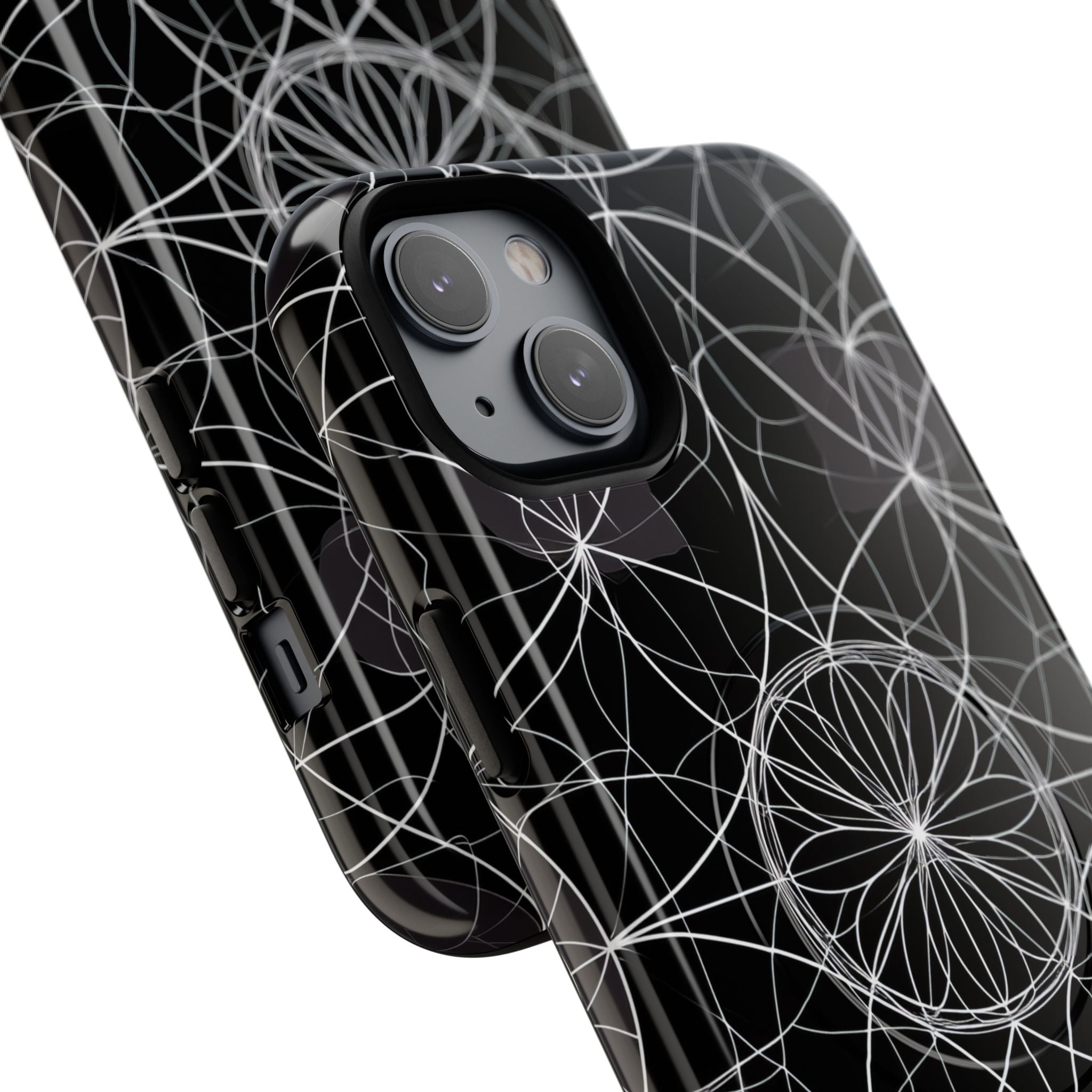Radiant Petal Orbit iPhone 14 Plus Case - Tough+