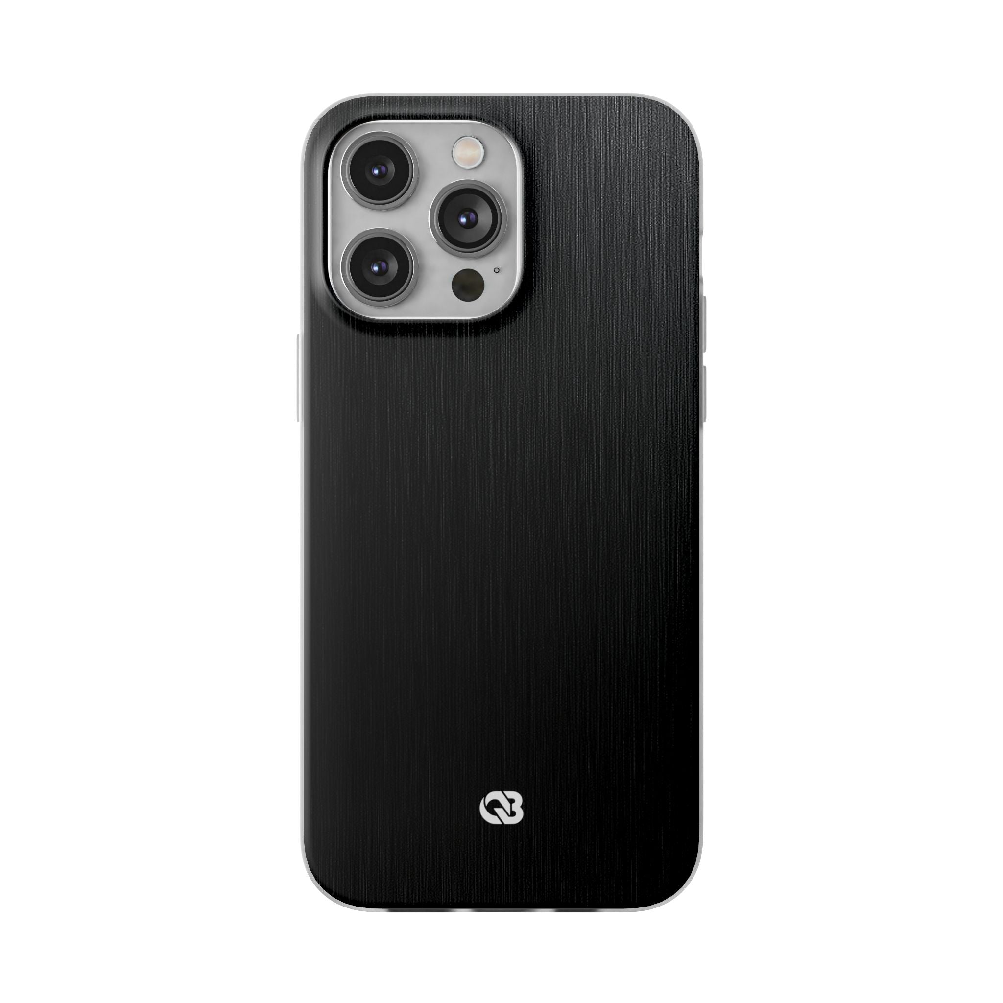 Black Lite Phone Case for iPhone - Brushed Obsidian Slate