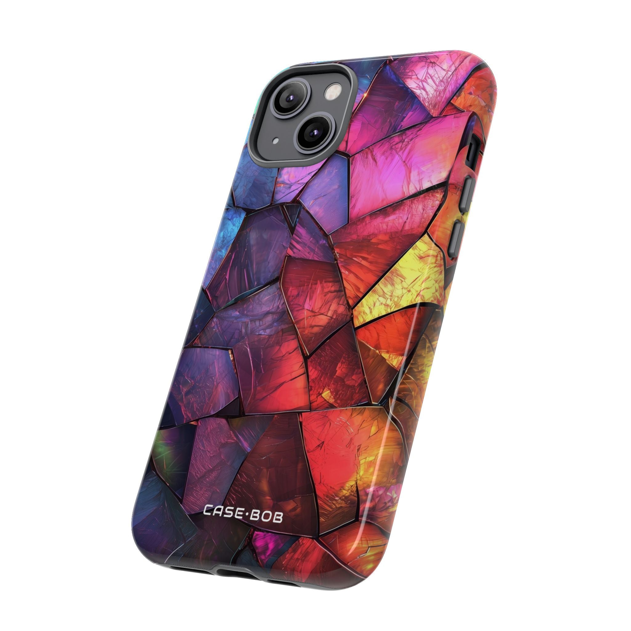 Cracked Prism iPhone 14 Plus Case - Tough