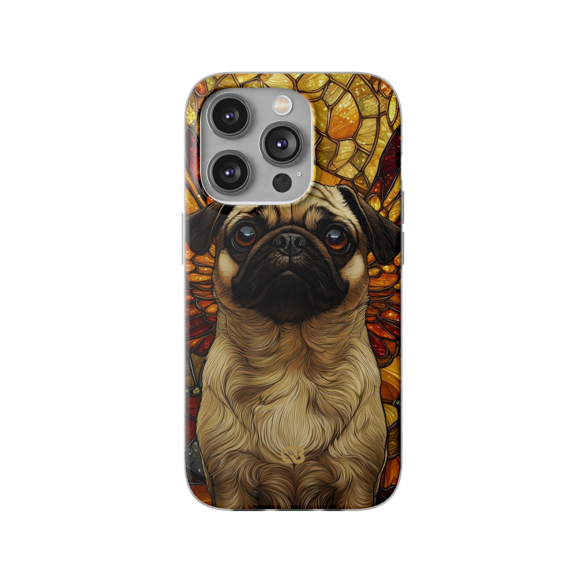 Amber Pug Divinity · Soft Case for iPhone