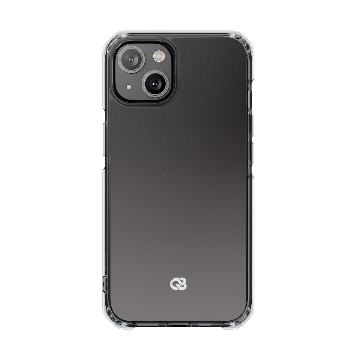 Grey Impact MagSafe Phone Case for iPhone - Obsidian Ash Fade