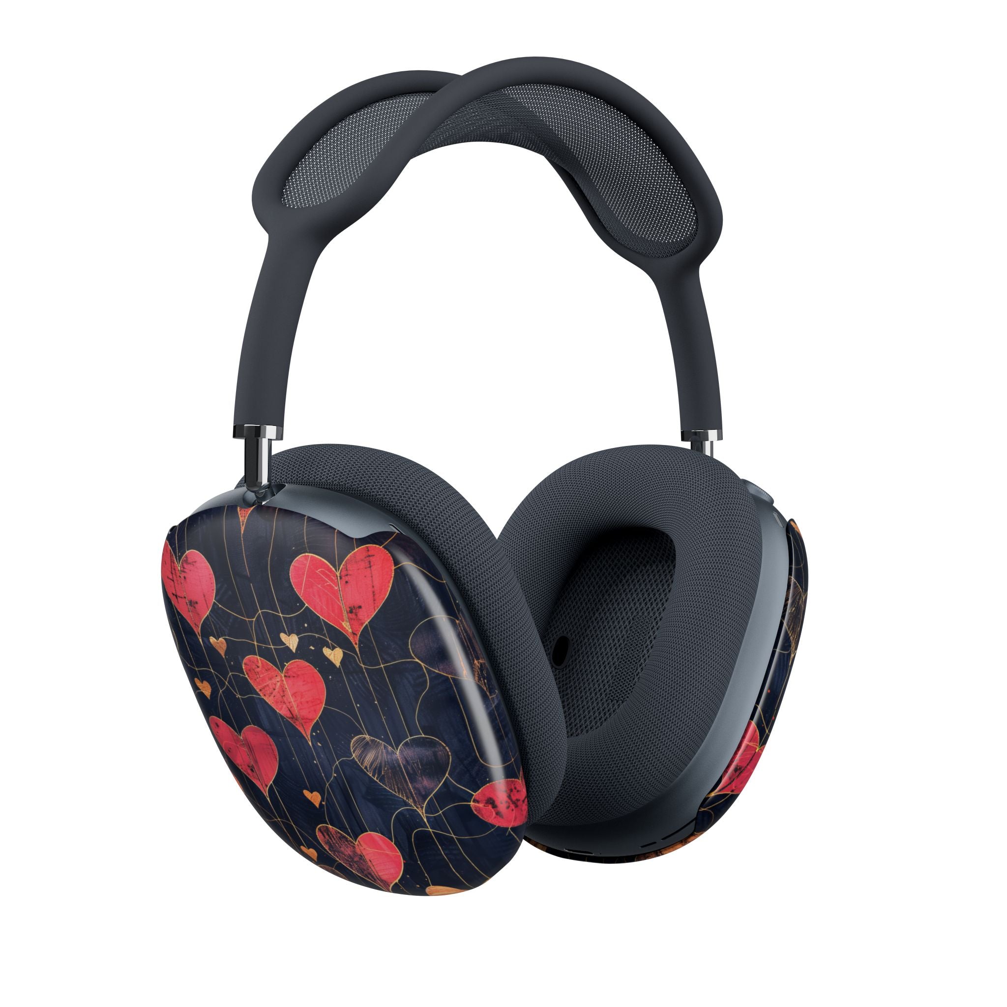 Textured Heart Grid - AirPod Max Case