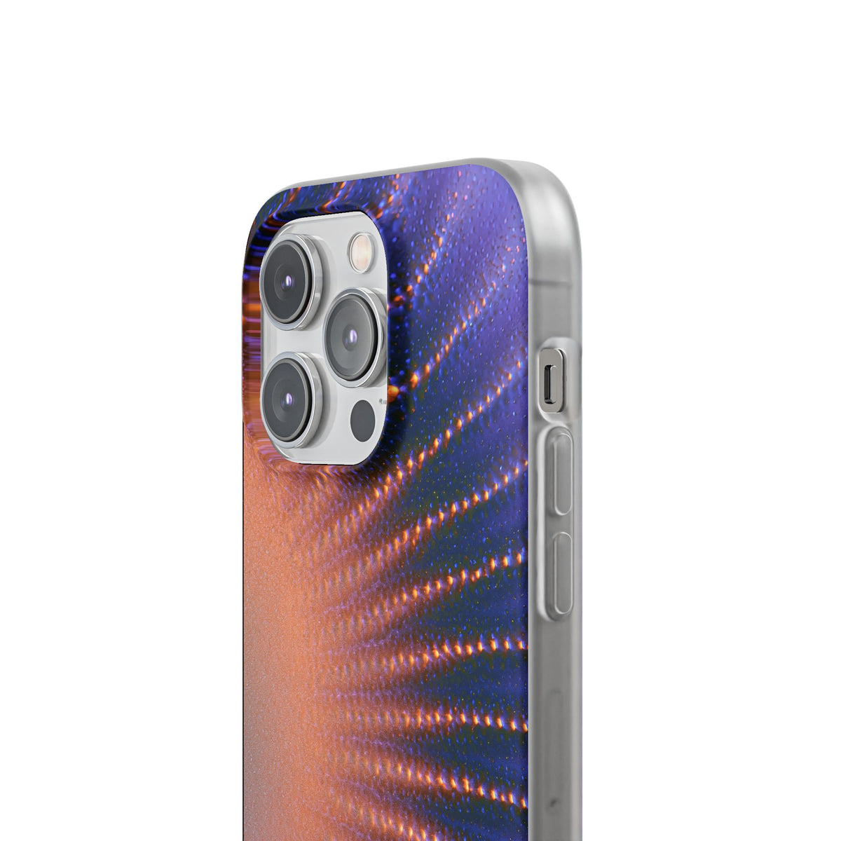 Luminous Aura Burst · Lite Phone Case for iPhone · Blue