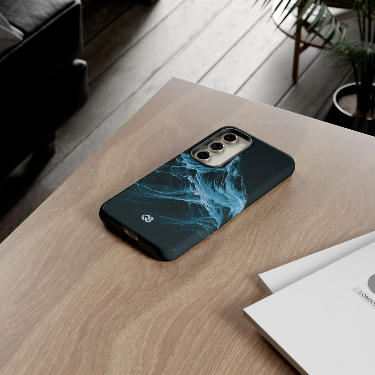 Nordic Frost Peak · Tough Phone Case for Samsung · Blue